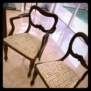 10 Wood Antique Dining Chairs